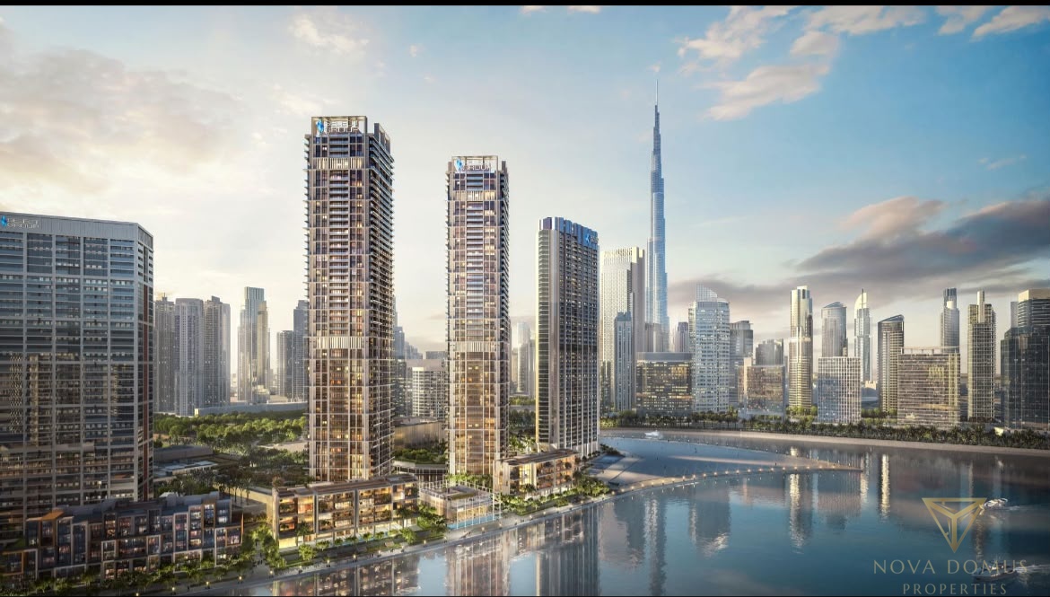 Breathtaking 3BR + 5 Baths Apartment with Panoramic Canal Views, Peninsula, Business Bay in Peninsula, business bay