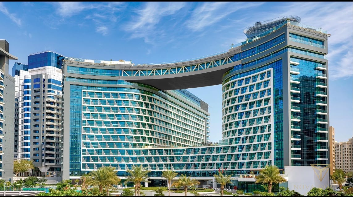 Exquisite High-Floor Luxury: Fully Furnished 1-Bedroom Apartment with Breathtaking Full Marina Views in Seven Palm, Palm Jumeirah in Seven Palm, Palm Jumeirah
